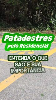Julia, do Departamento de Meio Ambiente, explica tudo pra gente 🌱✨
Você sabe o que são as patadestres e por que elas são tão importantes aqui no Residencial Porta do Sol? 👣🌿🌎