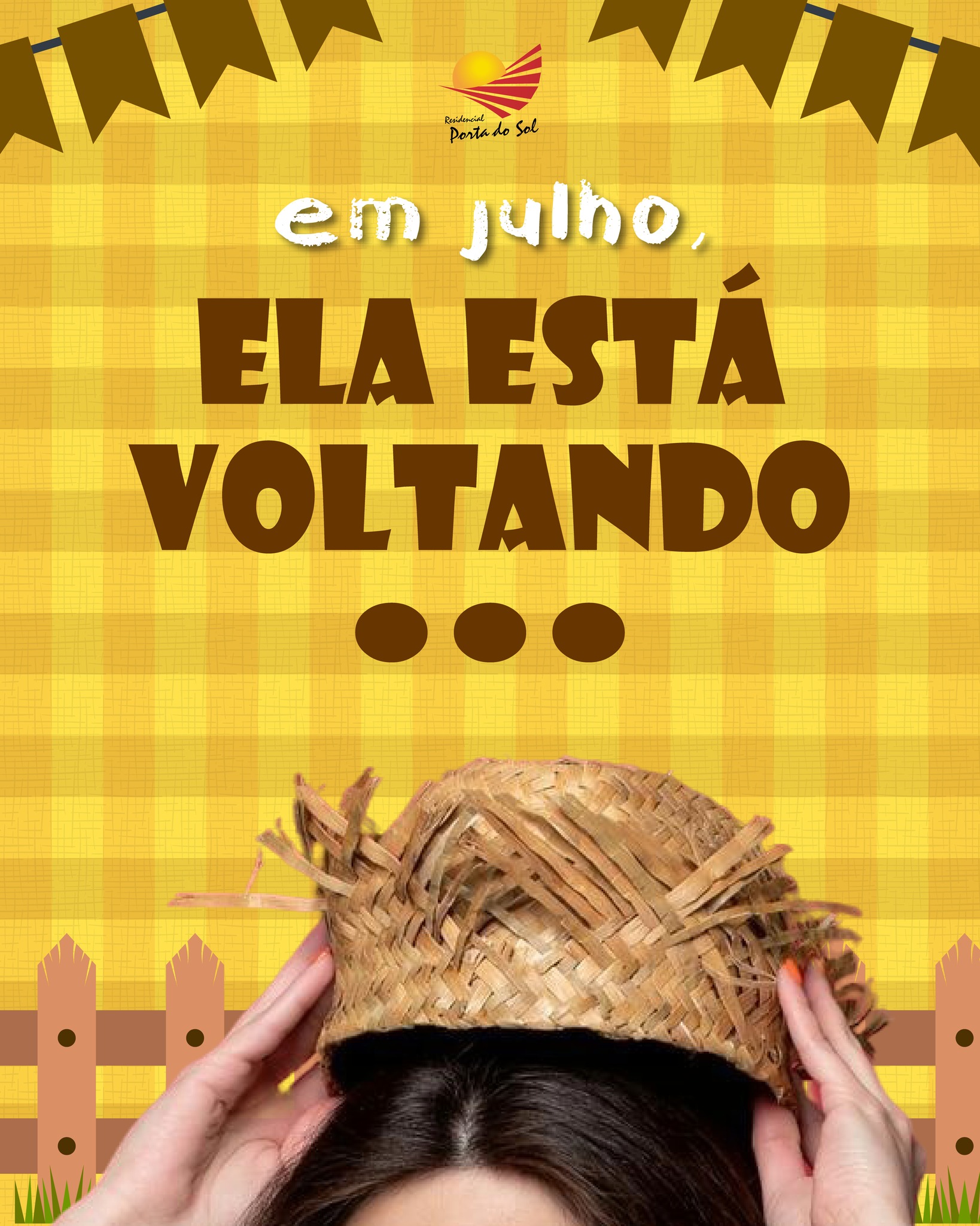 Ela está chegando...